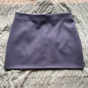 Urban Outfitters Houndstooth Mini Skirt